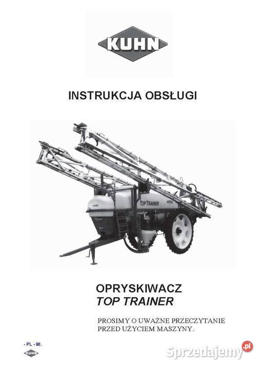 Kuhn Instrukcja katalog obsługi części wielkopolskie Szamotuły