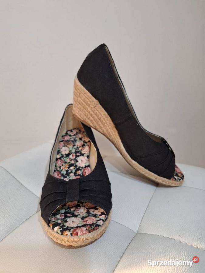 Espadryle 39 koturny damskie letnie wiosenne małopolskie sprzedam