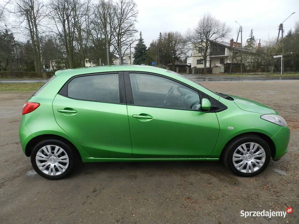 Mazda 2 II Bez rdzy 5drzwi nieuszkodzony wielkopolskie Puszczykowo