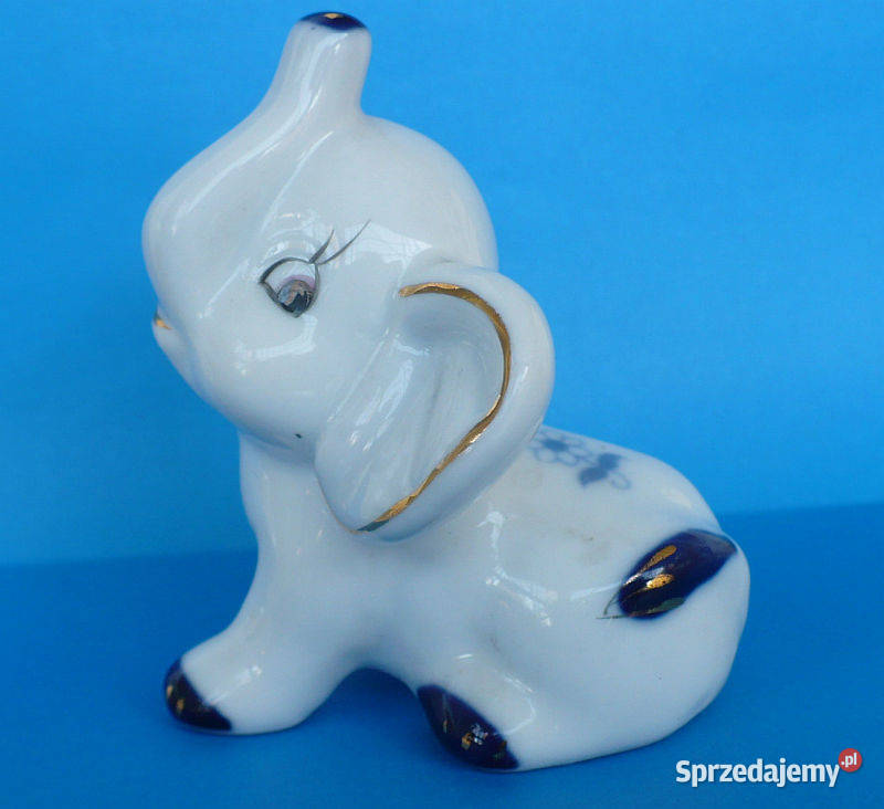 figurka porcelanowa słoń Suwałki