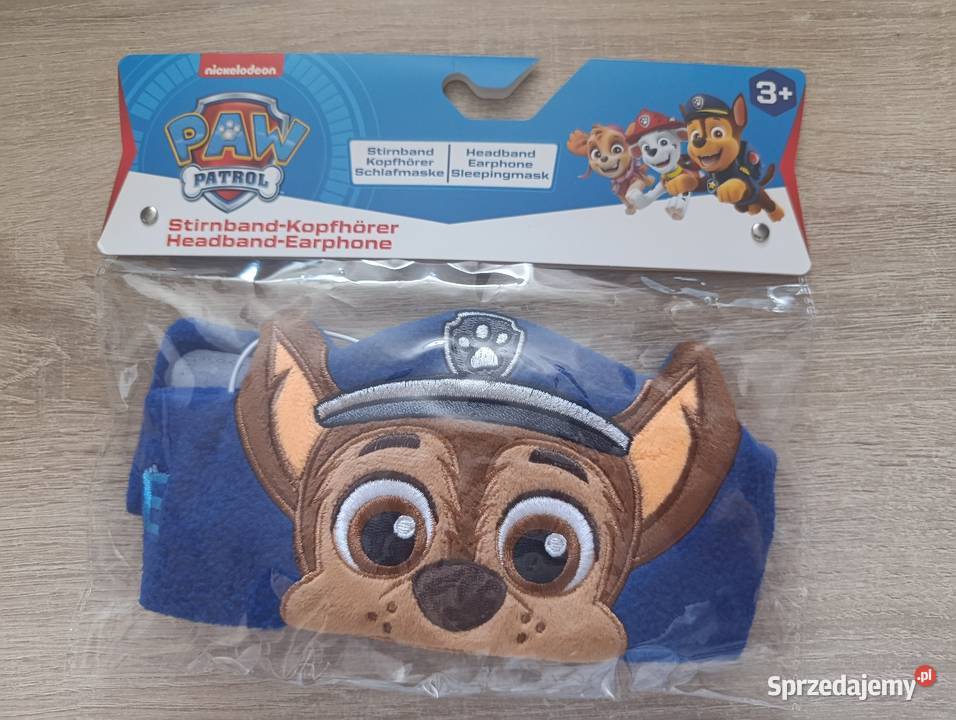 Opaska ze słuchawkami Psi patrol Niebieska
