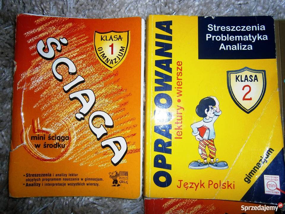 opracowania język polski gimnazjum liceum ściąga Częstochowa