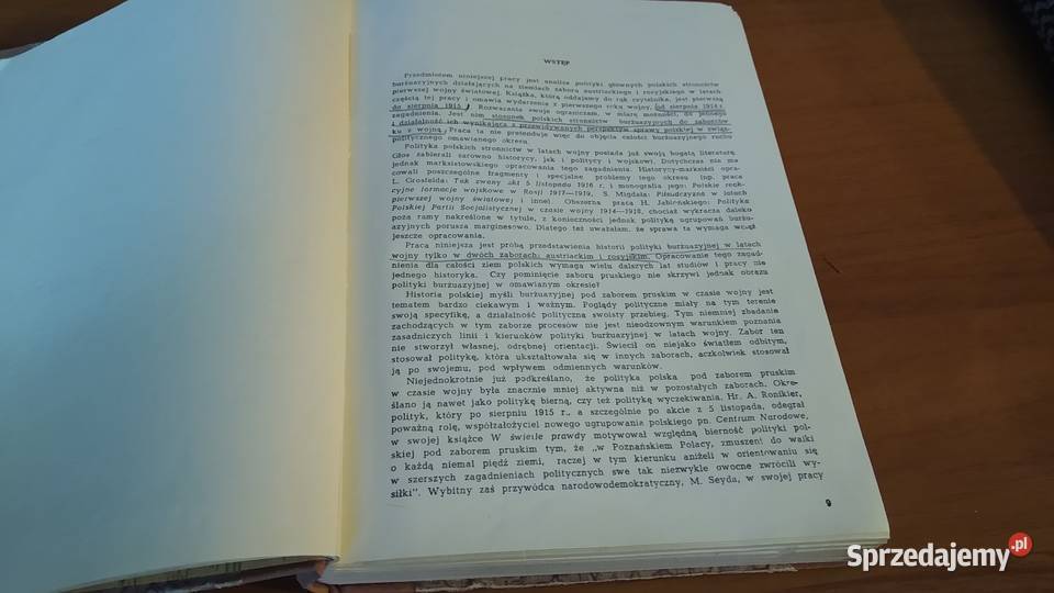 Polskie stronnictwa burżuazyjne Galicji Śląska Gdańsk