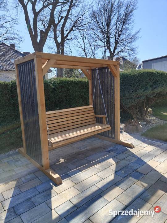 Huśtawka ogrodowa Pergola Drewniana łódzkie Sieradz