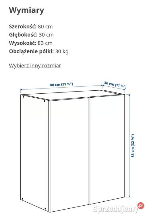 Szafka IKEA IVAR 83cm Rębiechowo