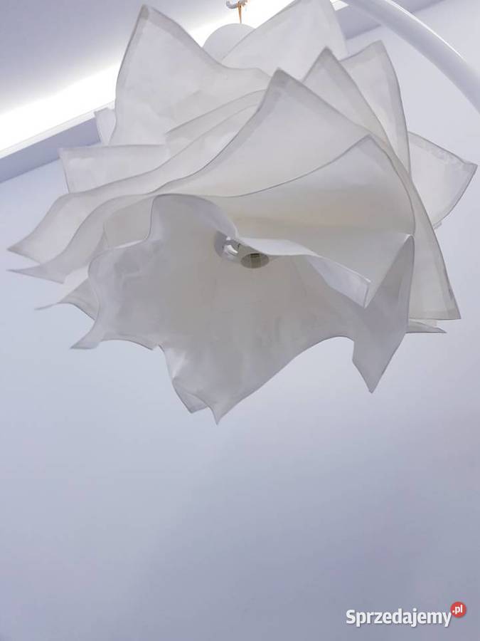 Lampa papierowa z oprawą i żarówką IKEA sprzedam