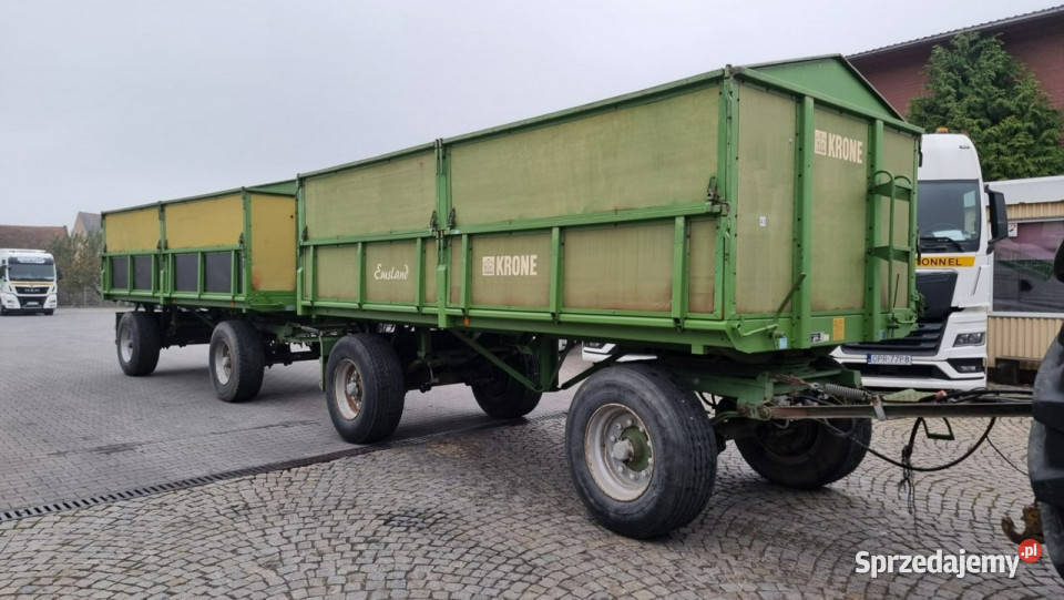 Przyczepa transportowa Krone KRONE DK225 16 Głogówek