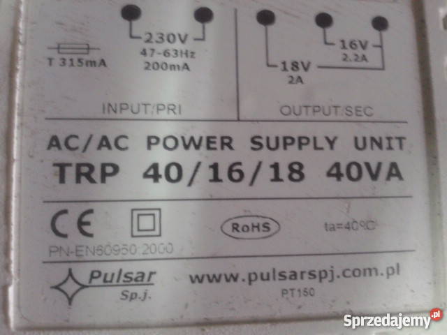 transformatory Pozostałe Pruszcz Gdański