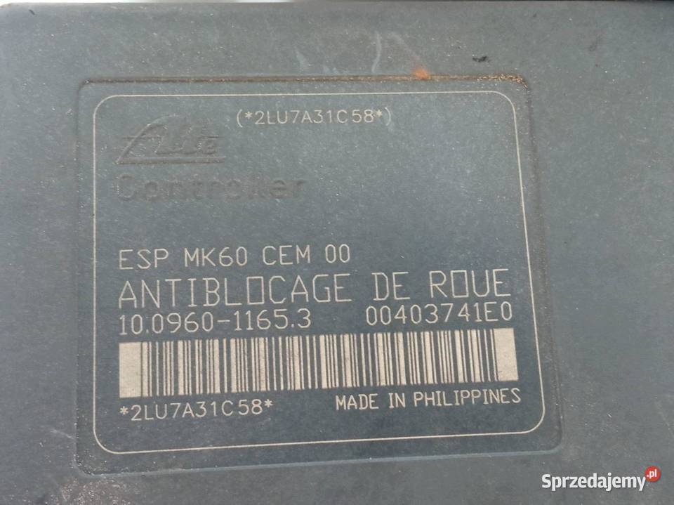 POMPA ABS 9659770580 10096011653 Citroen C5 II świętokrzyskie