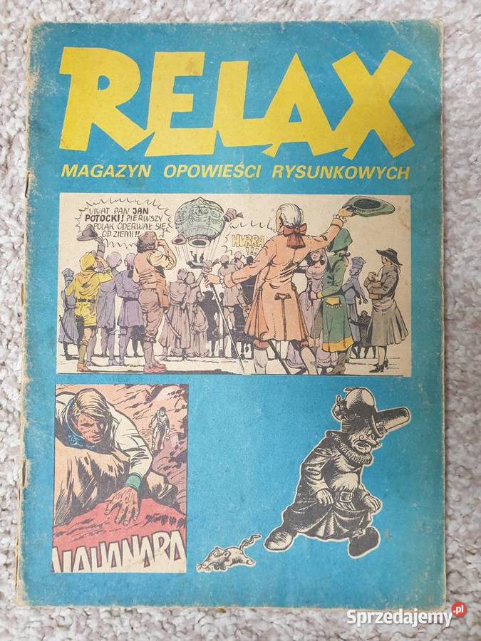 Magazyn Opowieści Rysunkowych Relax zeszyt 18