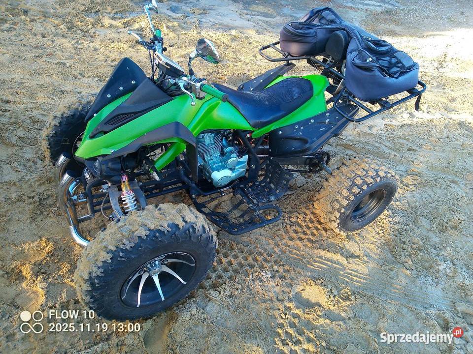 Atv quad 250 jinling zarejestrowany 3000km mazowieckie Kotuń sprzedam