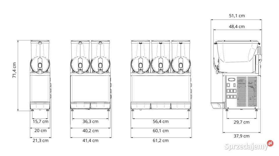Granitor trzykomorowy EASY Fast Freeze 3x12 Sandomierz sprzedam