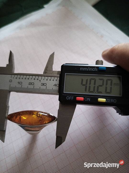 Pierścionek Bursztyn Vintage podlaskie sprzedam