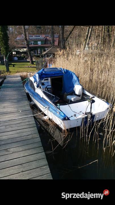 Zamiana Łódźłódka Shetland kabinowa motorówka