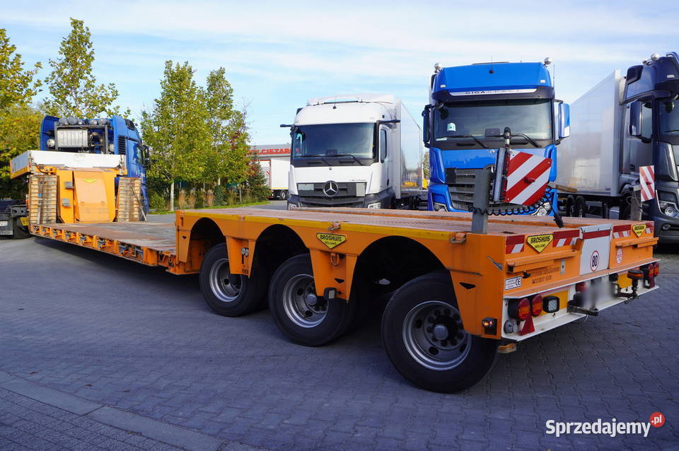 BROSHUIS 3ABD48 610t ład 40 t 3 osie skrętnezaw Kraków