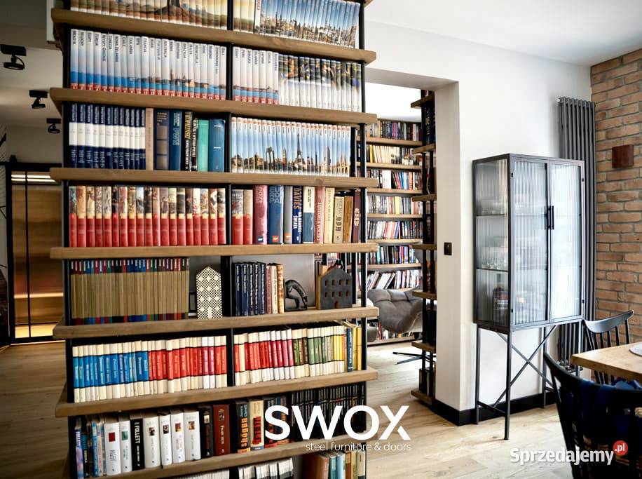 Regał Biblioteczka LOFT na Książki Wino Do Poznań