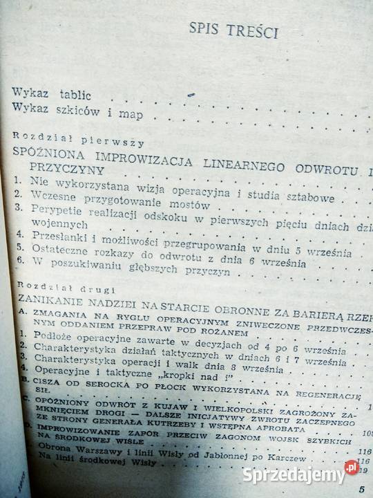 Kampania wrześniowa historia antykwariat szkolny mazowieckie Warszawa