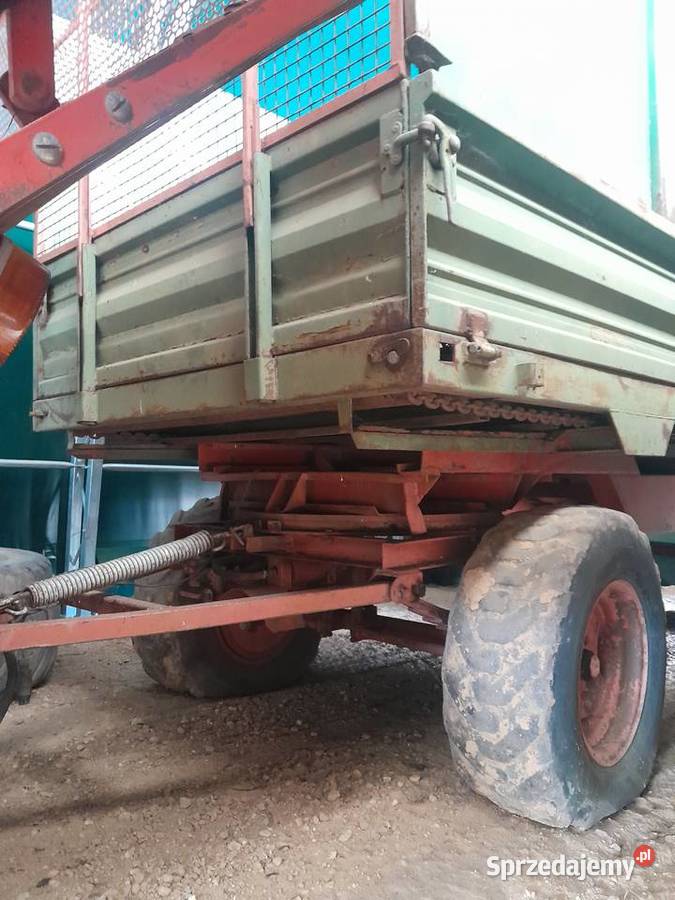 Rozrzutnik 8 tonowy krone przyczepa do kukurydzy podlaskie