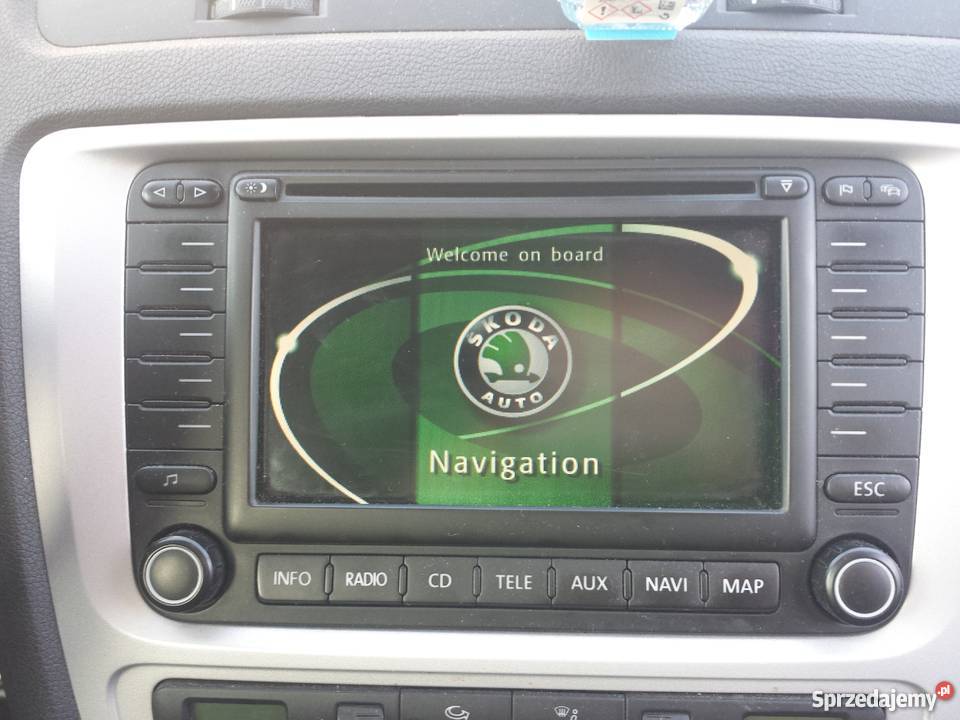 Skoda Octavia 2 II Nawigacja Radio NEXUS MFD2 śląskie Pawłowice