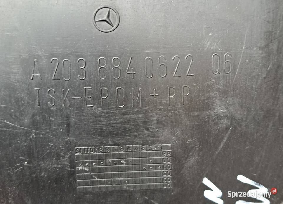 Nadkole prawy przód Mercedes W203 A2038840622 osobowe Mielęcin
