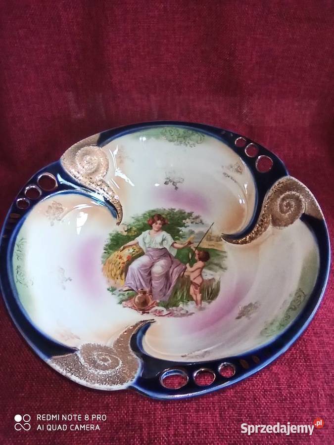 Patera ze scenką Piknik
w lustrze misa z ażurem Gdańsk