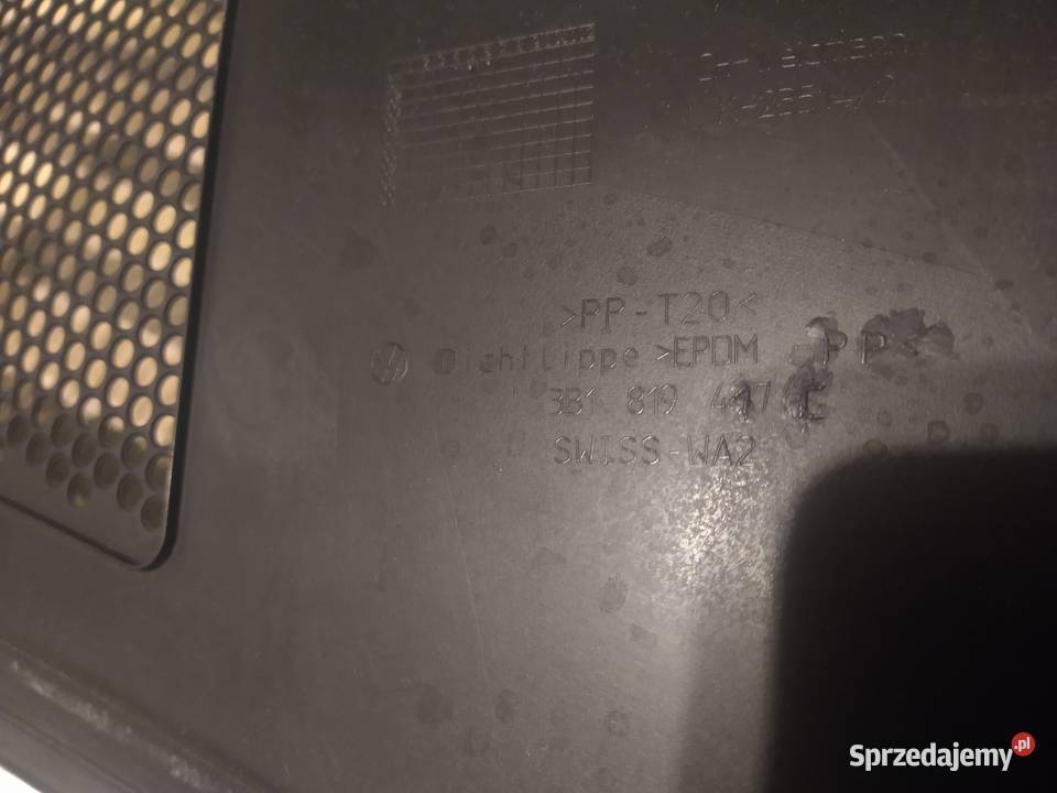 Podszybie Vw Passta b5 FL 3B1 819 417C STAN Karoseria