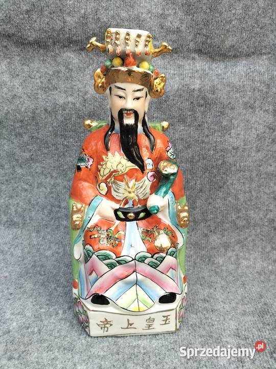Duże chińskie figurki z porcelany Leszno