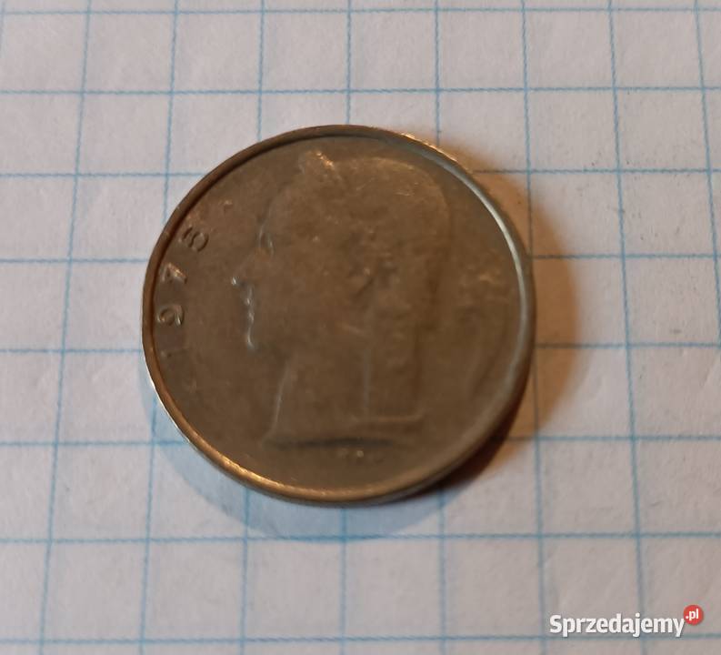 1 FRANK 1975 BELGIA sprzedam