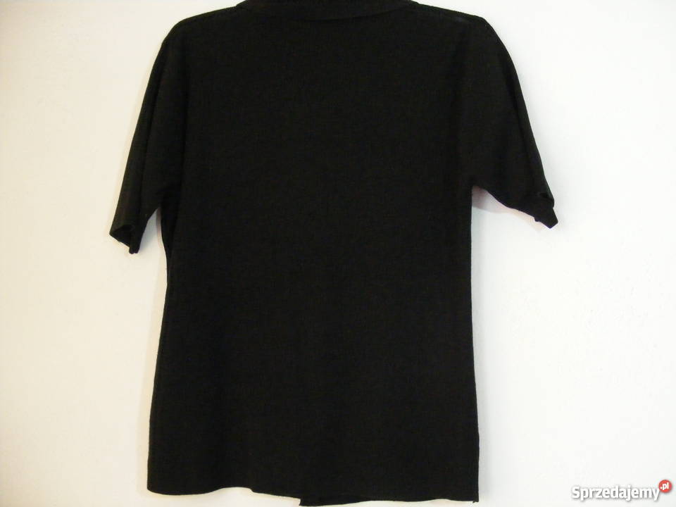Bluzeczka sweterek czarna R 38 krótki Oborniki Śląskie