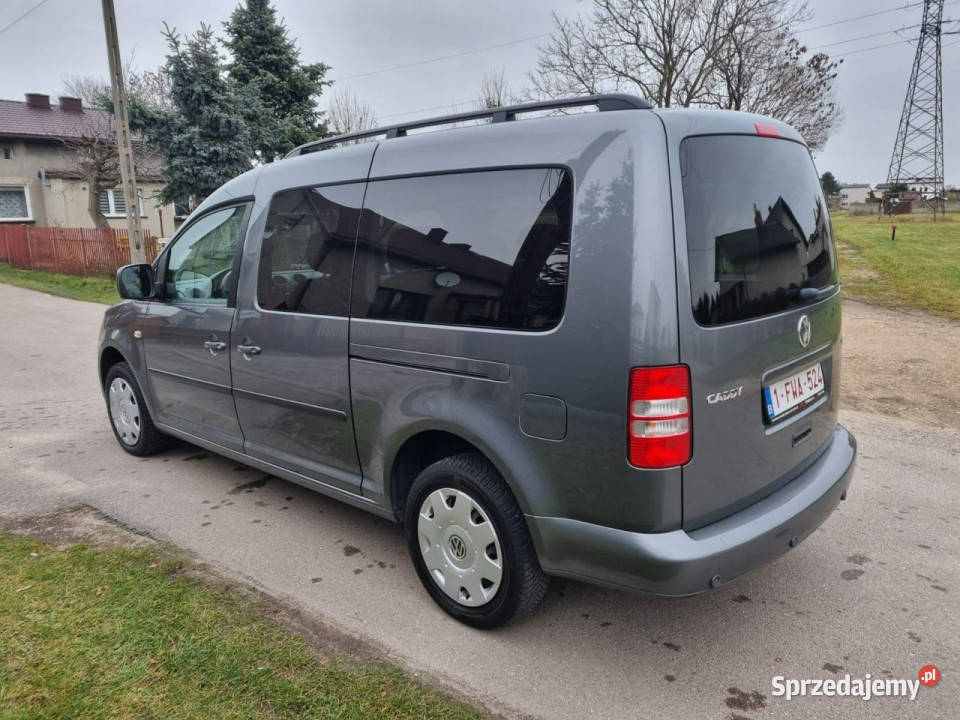 Volkswagen Caddy L2 Długi Zadbany Org Przebieg komputer pokładowy Wojkowice Kościelne