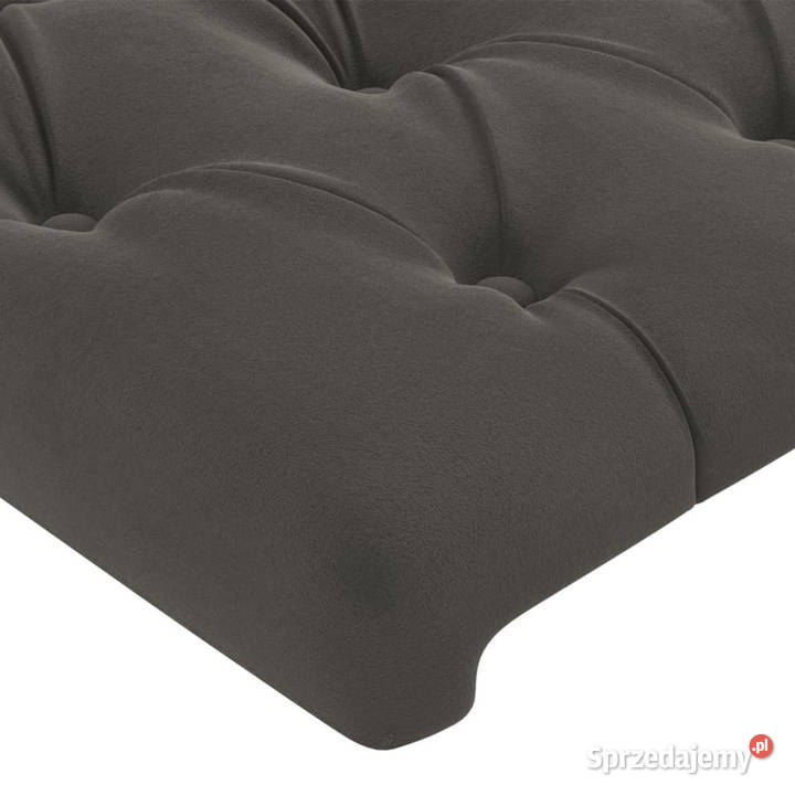 Zagłówek do łóżka z LED ciemnoszary 93x16x7888 Warszawa