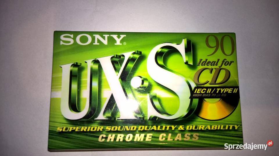 Magnetofon kasety nuwki oryginalne chrom metal dolnośląskie