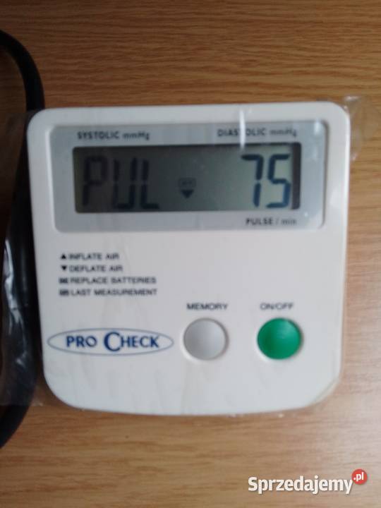 Ciśnieniomierz Półautomatyczny Pro Check UM05B Pszczyna sprzedam
