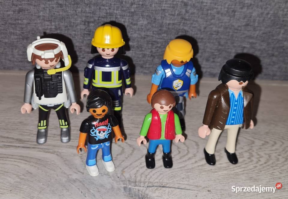 Figurki zestaw kolekcja Playmobil 6 sztuk Plastik  Łódź