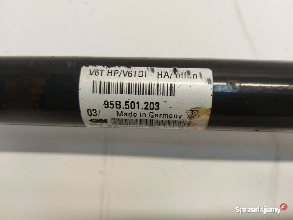 PORSCHE MACAN S 95B 30 TDI Półoś tył prawa osobowe