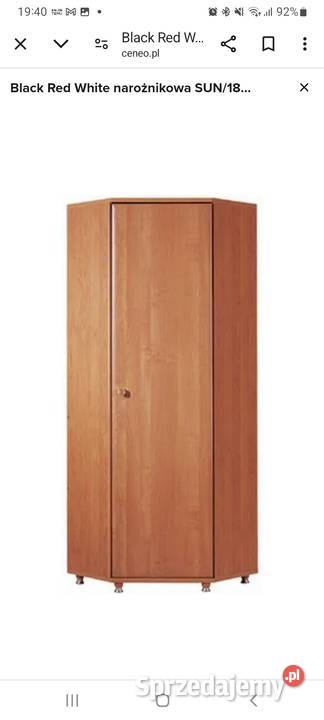 Szafa narożna 240 brw 35cm Konstancin-Jeziorna