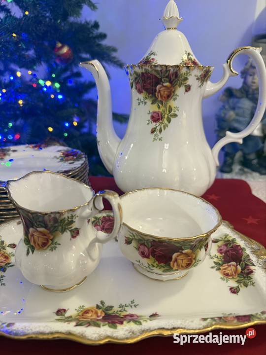 Porcelanowy zestaw Royal Albert Gorlice