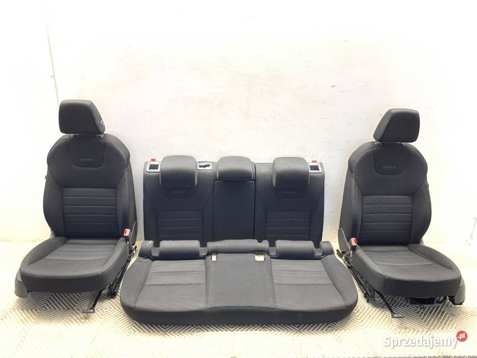 FOTELE KANAPA KOMPLET SCOUT SKODA OCTAVIA III podkarpackie