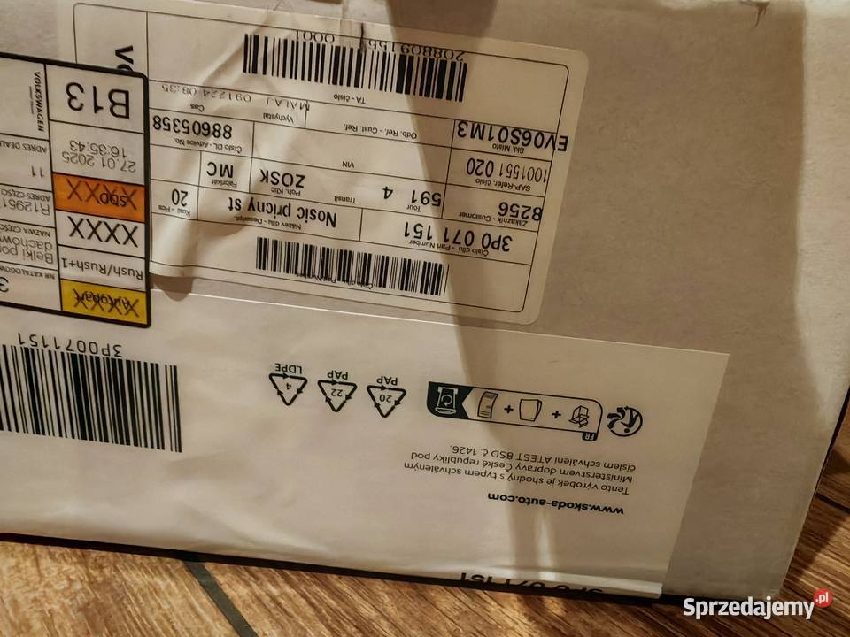 Bagażnik dachowy Skoda Superb IV Combi Częstochowa sprzedam