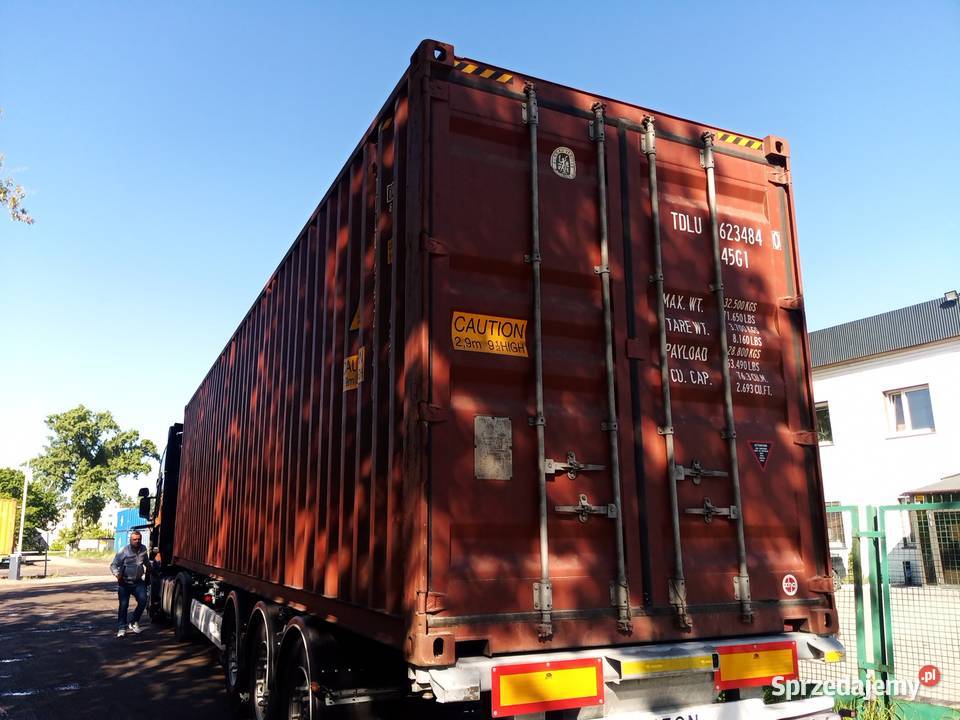 Kontener morski 40HC IICL Warszawa