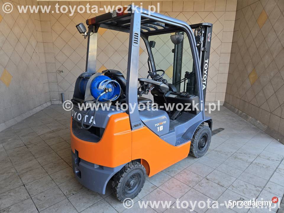 Wózek widłowy TOYOTA 8FGF18 wolny skok 8FG18 Mysłowice