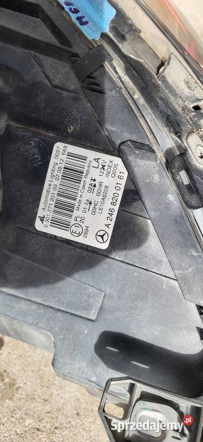 Sprzedam maskegrillampy klape Mercedes b klassa osobowe Narol