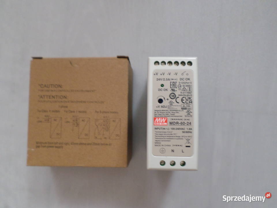Zasilacz Mean Well MDR6024 NOWE Słupsk