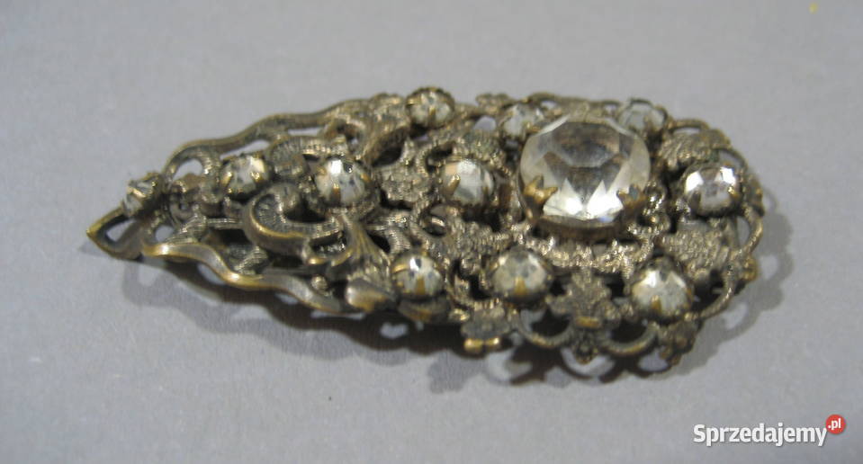Przedwojenna Broszka Przypinka Warszawa