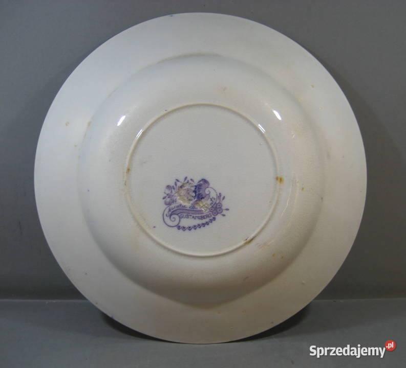 Przedwojenny Talerz Dekoracyjny Gustafsberg Antyki, Sztuka, Kolekcje mazowieckie Warszawa