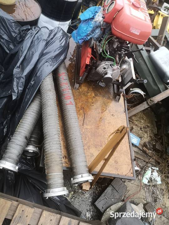 Moto pompa pompa wodna strażacka silnik syrena