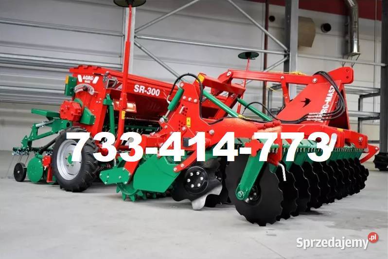 Agregat talerzowy 3m AgroMasz talerze fi560 25m Radomsko sprzedam