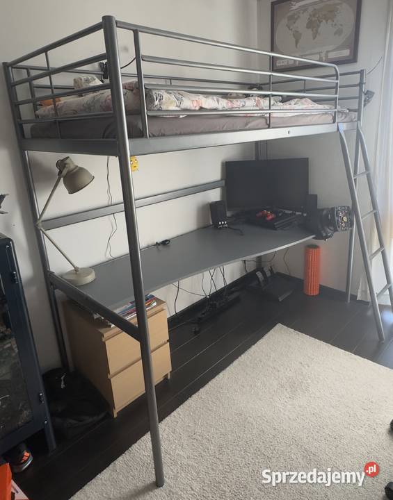 Łóżko biurko Ikea Svarta Kiełczów