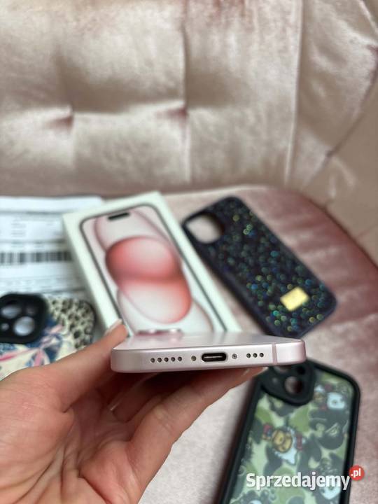 Telefon iPhone 15 stan igla 1010 128 GB Telefony i Akcesoria Lublin