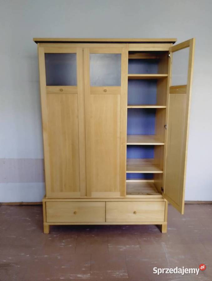 drewniana szafa IKEA łódzkie Łódź